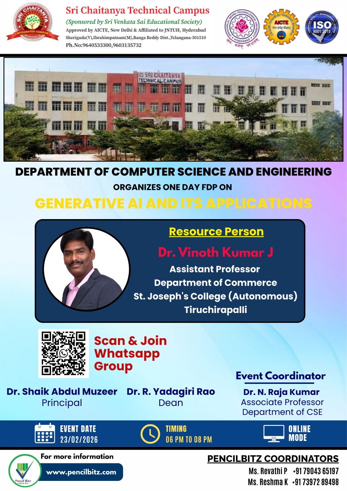 College Event Brochure